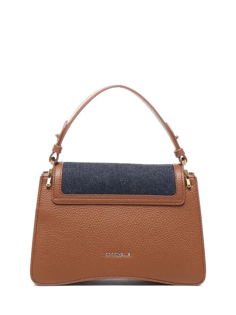 C-ME DENIM Sac à bandoulière bleu den/cognac - Sacs pour Femme