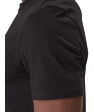 GUESS LOGO BOX T-shirt &agrave; manches courtes coupe ajust&eacute;e jetbla - T-shirt - 4