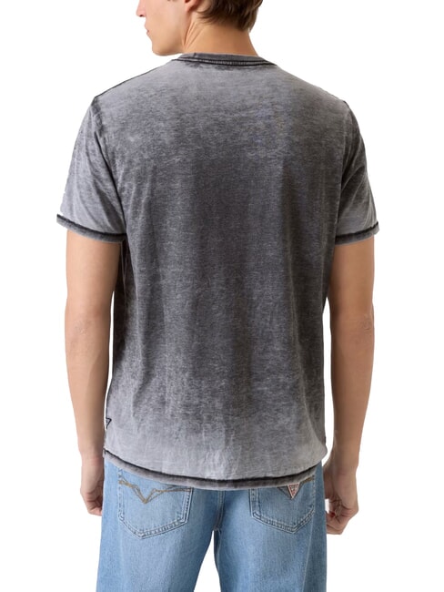 MARINE LOGO T-shirt à manches courtes à effet délavé jetbla - T-shirt