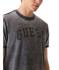 GUESS MARINE LOGO T-shirt à manches courtes à effet délavé jetbla - T-shirt - 3
