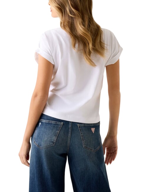 STARS T-shirt imprim&eacute; et clout&eacute; blanc pur - T-shirt