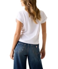 GUESS STARS T-shirt imprim&eacute; et clout&eacute; blanc pur - T-shirt - 2