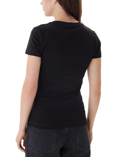 FLOWERS TRIANGLE T-shirt extensible &agrave; manches courtes jetbla - T-shirt