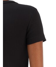 GUESS STUDS SCRIPT T-shirt &agrave; manches courtes coupe ajust&eacute;e jetbla - T-shirt - 4