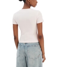 GUESS STUDS SCRIPT T-shirt &agrave; manches courtes coupe ajust&eacute;e rose d&eacute;licat - T-shirt - 2