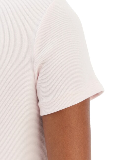 STUDS SCRIPT T-shirt &agrave; manches courtes coupe ajust&eacute;e rose d&eacute;licat - T-shirt