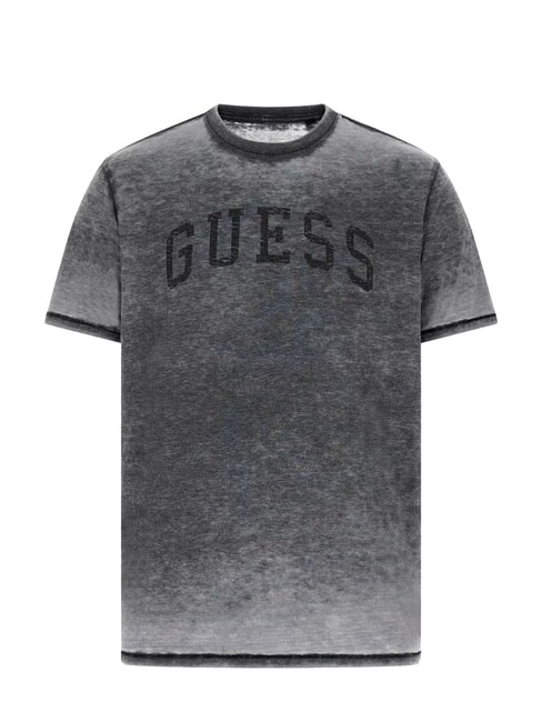 MARINE LOGO T-shirt &agrave; manches courtes &agrave; effet d&eacute;lav&eacute; jetbla - T-shirt