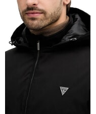 GUESS KNITTED Veste &agrave; capuche jetbla - Vestes pour hommes - 3