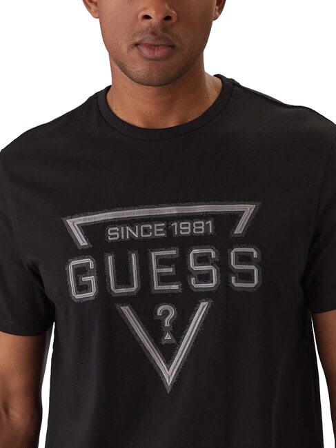 PAINTED TRIANGLE T-shirt &agrave; manches courtes coupe classique jetbla - T-shirt