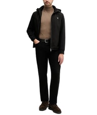 GUESS KNITTED Veste &agrave; capuche jetbla - Vestes pour hommes - 7