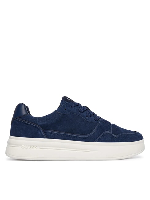 WINNO baskets en cuir su&eacute;d&eacute; bleu - Chaussures Homme