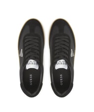 GUESS WIMAN Baskets en cuir NOIR - Chaussures Homme - 4