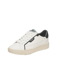 GUESS VINCI Baskets blanc gris - Chaussures Homme - 3