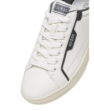 GUESS VINCI Baskets blanc gris - Chaussures Homme - 5