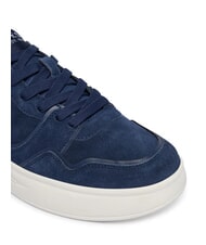 GUESS WINNO baskets en cuir su&eacute;d&eacute; bleu - Chaussures Homme - 3