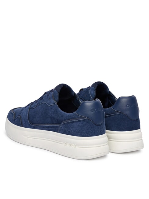 WINNO baskets en cuir su&eacute;d&eacute; bleu - Chaussures Homme