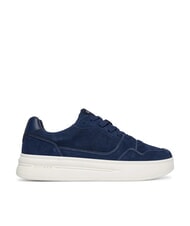 GUESS WINNO baskets en cuir su&eacute;d&eacute; bleu - Chaussures Homme - 2