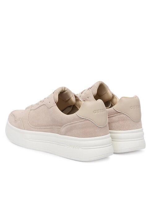 WINNO baskets en cuir su&eacute;d&eacute; BEIGE - Chaussures Homme