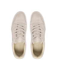GUESS WINNO baskets en cuir su&eacute;d&eacute; BEIGE - Chaussures Homme - 4