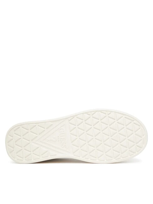 PLAZA Baskets en cuir blanc - Chaussures Homme