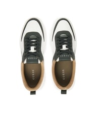 GUESS ELBANO Baskets Blanc gris - Chaussures Homme - 4