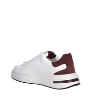 GUESS ELBA 4,5 blanc bordeaux - Chaussures Homme - 5