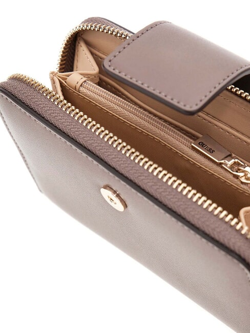 JANE Portefeuille pour femme taupe fonc&eacute; - Portefeuilles Femme