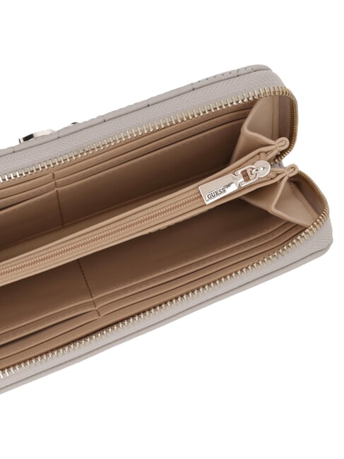 NADIRA Portefeuille Zip Around taupe clair - Portefeuilles Femme