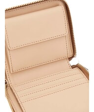 GUESS VALLA Petit portefeuille BEIGE - Portefeuilles Femme - 2