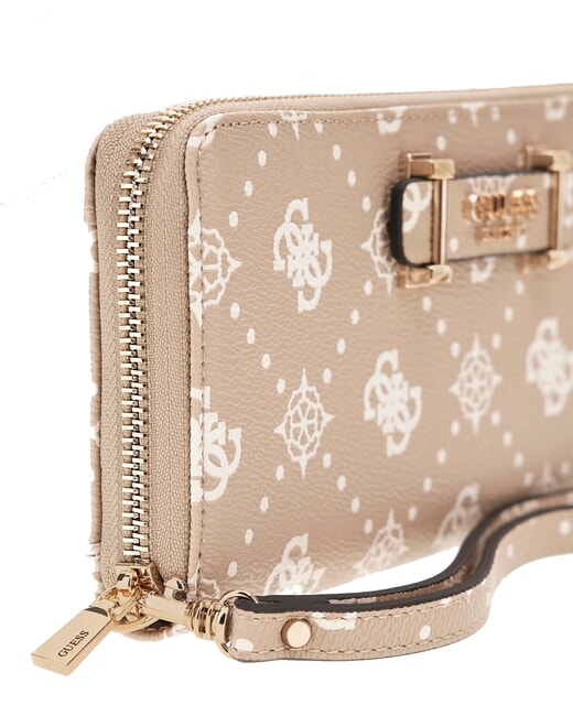 SILIA portefeuille zipp&eacute; logo des biscuits - Portefeuilles Femme