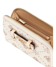 GUESS SILIA Portefeuille moyen logo vanille - Portefeuilles Femme - 2