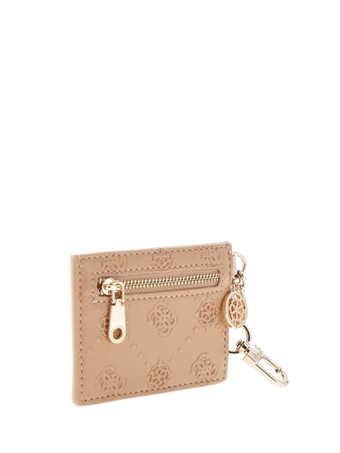 4G LOGO Porte-cartes / Porte-cl&eacute;s BEIGE - Porte-cl&eacute;s