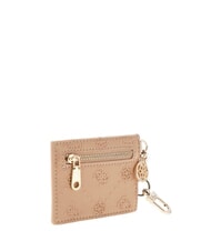 GUESS 4G LOGO Porte-cartes / Porte-cl&eacute;s BEIGE - Porte-cl&eacute;s - 2