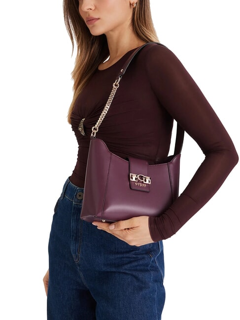 JANE sac bandouli&egrave;re vin - Sacs pour Femme