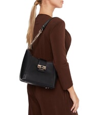 GUESS JANE sac bandoulière NOIR - Sacs pour Femme - 5