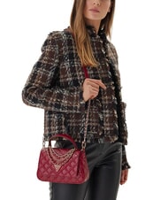 GUESS GIULLY Sac &agrave; main avec bandouli&egrave;re ROUGE - Sacs pour Femme - 4