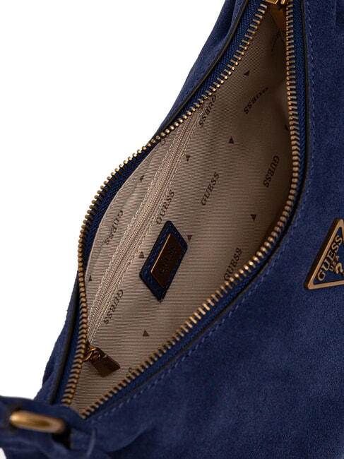 AMITA Sac bandouli&egrave;re en cuir minuit - Sacs pour Femme