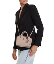 GUESS QUEENSLAND Mini sac &agrave; main avec bandouli&egrave;re simplement taupe - Sacs pour Femme - 4