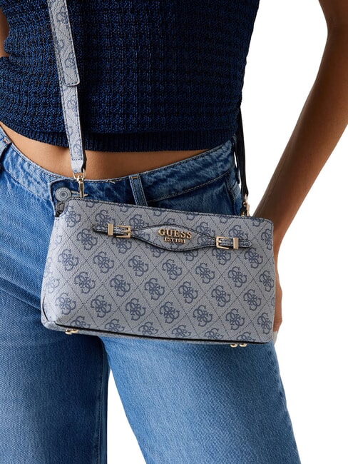 KATYA Mini sac bandouli&egrave;re logo en ardoise - Sacs pour Femme