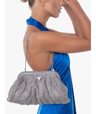 GUESS ZALINA sac bandouli&egrave;re ARGENT - Sacs pour Femme - 5