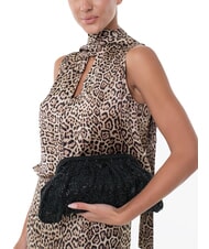 GUESS ZALINA Grande pochette NOIR - Sacs pour Femme - 5