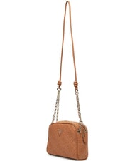 GUESS ADELASIA Mini sac bandouli&egrave;re sac fourre-tout albury caramel - Sacs pour Femme - 3