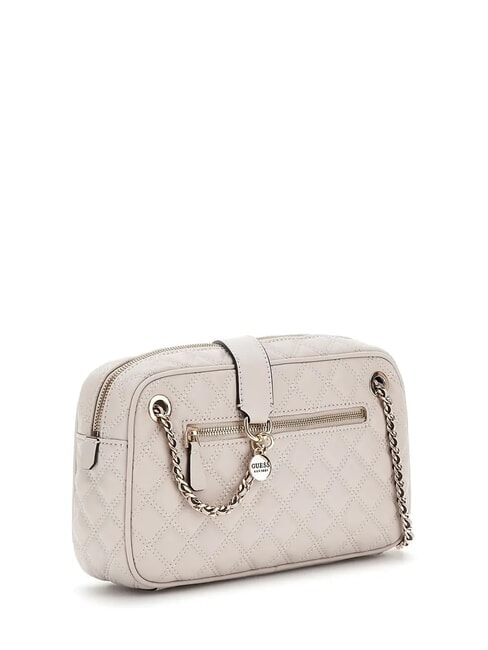 GIULLY 2 sac bandouli&egrave;re taupe - Sacs pour Femme