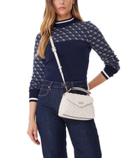 GUESS MELISANDRA Mini sac &agrave; main avec bandouli&egrave;re coquille - Sacs pour Femme - 4