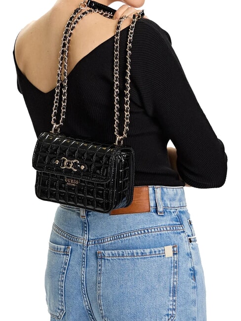 NADIRA Micro sac bandouli&egrave;re NOIR - Sacs pour Femme