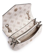 GUESS SILIA Sac bandouli&egrave;re convertible logo vanille - Sacs pour Femme - 4