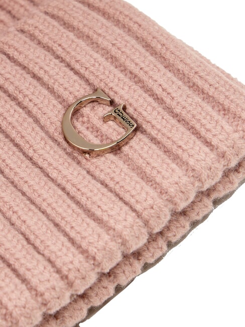 KNITTED Chapeau &agrave; revers ROSE - Bonnets