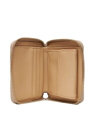 GUESS PHOEBE petit portefeuille zipp&eacute; logo simplement taupe - Portefeuilles Femme - 2