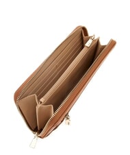 GUESS TATUM portefeuille zipp&eacute; sac fourre-tout albury caramel - Portefeuilles Femme - 2