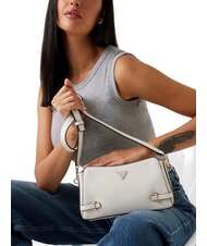 GUESS ROSALBA  Sac &agrave; bandouli&egrave;re OFFWHITE - Sacs pour Femme - 4